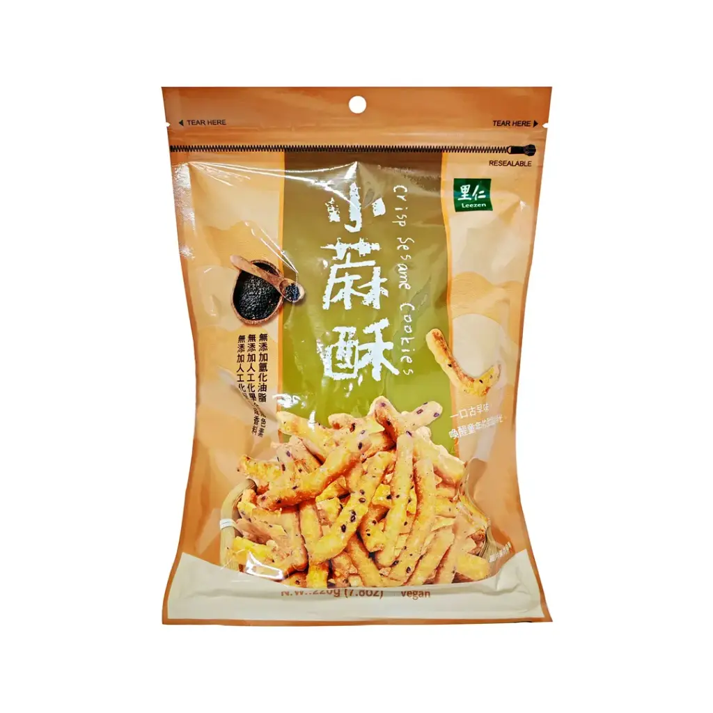 [LEEZEN] Crisp Sesame Cookies (220g)