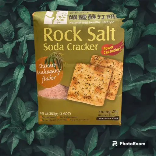 [SNC-BIS-GDIS-380G-1005] [ZHENG-ZHE] Rock Salt Soda Cracker Mahogany (380g)