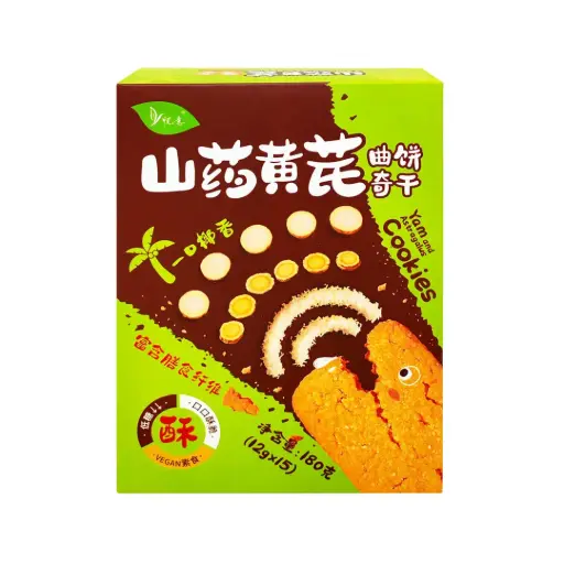 [SNC-BIS-GDIS-12GX15-1004] [YES NATURAL] Yam and Astragalus Cookies (12g x 15)