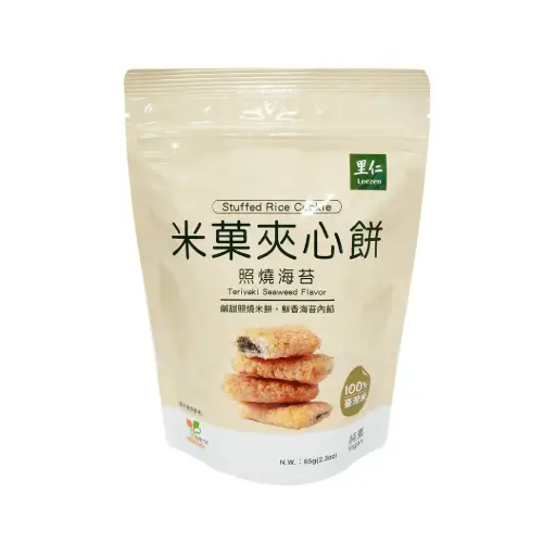 [SNC-BIS-GDIS-65G-984] [LEEZEN] Stuffed Rice Cookie Teriyaki Seaweed Flavor (65g)